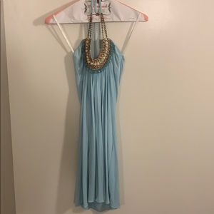 Sky Mini Dress Light Blue